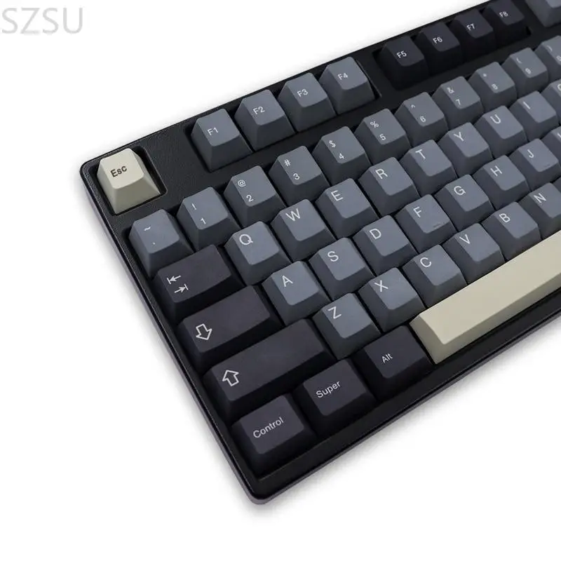 SZSU Sword Keycap PBT Standard Dye Sublimation Process Keycap 134Keys Cherry Profile 6.25U Space for Mechanical Keyboard - Image 4