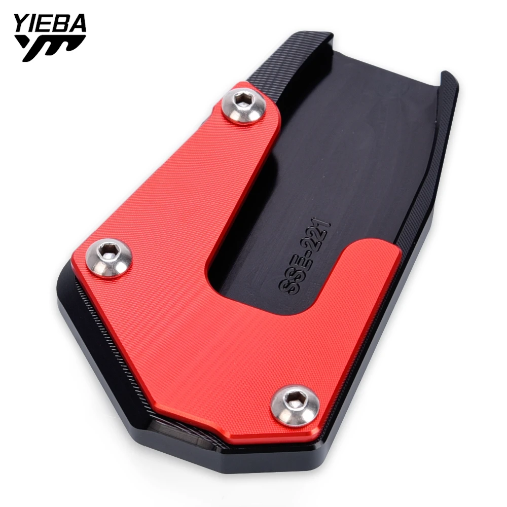 For SUZUKI Burgman650/AN650 burgman 650 AN650 executive Motorcycle CNC Side Stand Enlarger Plate Kickstand Enlarge Extension