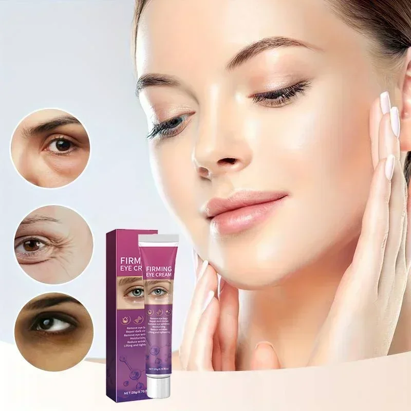 Crème anti-déformante pour les yeux, élimine les poches sous les yeux, les poches sous les yeux, éclaircissante, hydratante, blanchissante, soins pour la peau