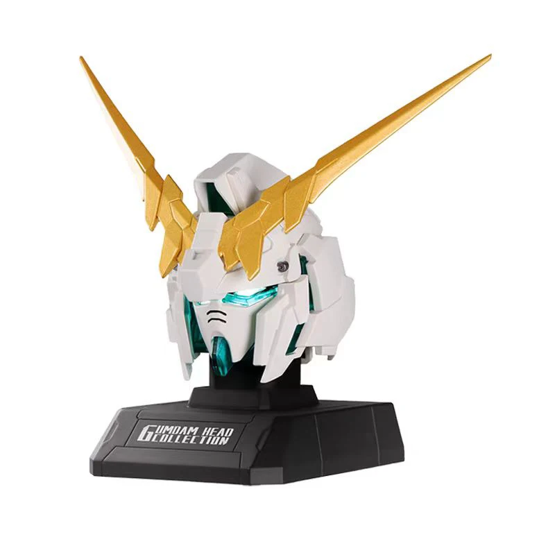 BANDAI Scatola cieca autentica Gundam Head Sculpt Serie 01 Decorazione da tavolo UNICORN RE:0096 Collezione di giocattoli regalo per bambini Casuale Uno