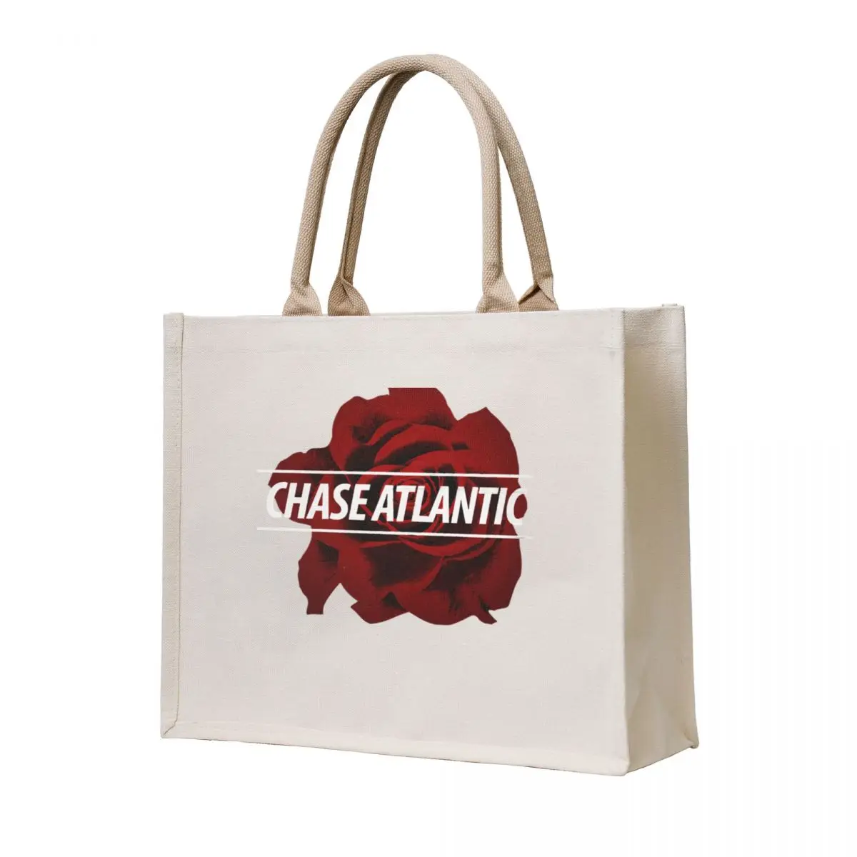 

Chase Atlantic Merch Reveal The Secret Chase Atlantic Rose Logo Tote Bag canvas tote cute pouch bag bags luxury women tote bag