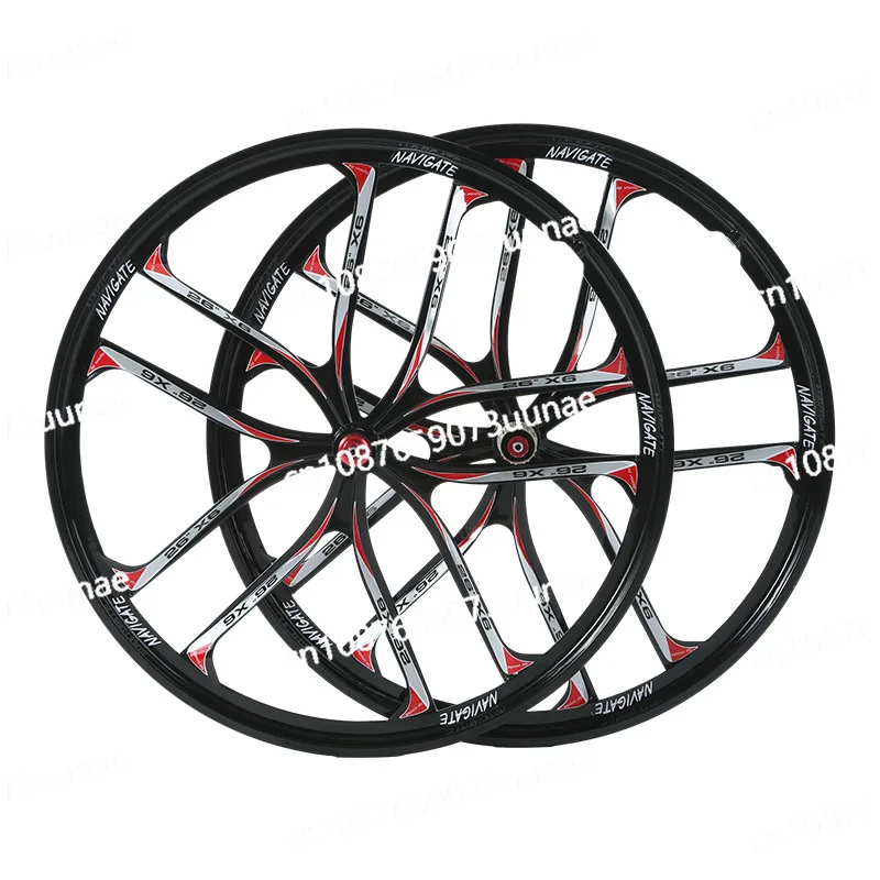 

26 inch tri bike integrated wheels, magnesium alloy mountain wheels, and ultra light magnesium alloy integrated wheels