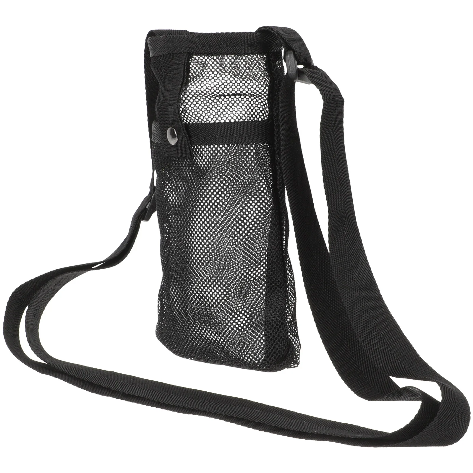 물병 메쉬 가방 캠핑 하이킹을위한 휴대용 통기성 파우치 주전자 슬리브 캐리어 경량 보관 주머니