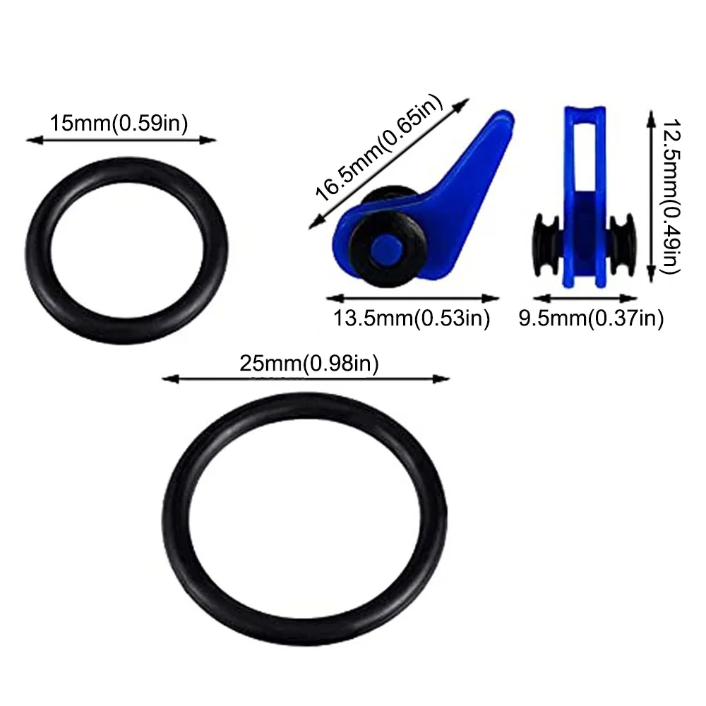 Portacebos con anillo para vinilos – Colgador jig de caña - imagen 3
