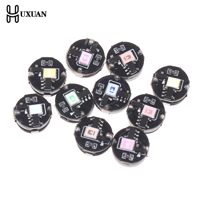 Colorful Magnetic Control Lamp Wireless LED Light Magnet Induction Lamp + Button Battery DIY Toys Robot Landscape Model