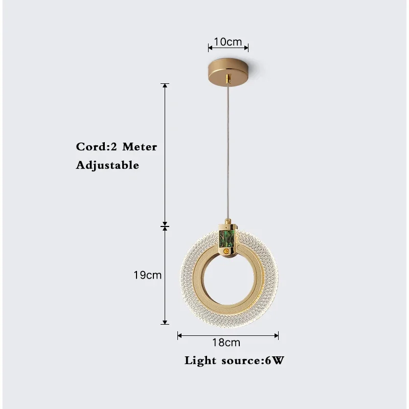 Imagem -05 - Modern Led Ouro Pingente Luzes Pendurado Minimalista Pingente Luminária para o Quarto Cozinha Ilha Sala de Jantar Entrywa