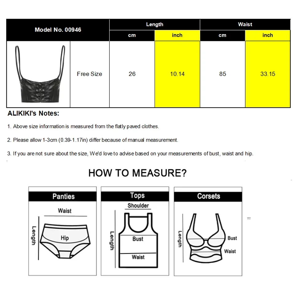 Faux Leather Decorative Corset Women PU Lace Up Cropped Tank Top Elastic Corselet Cummerbunds Waistband Bustiers Mujer