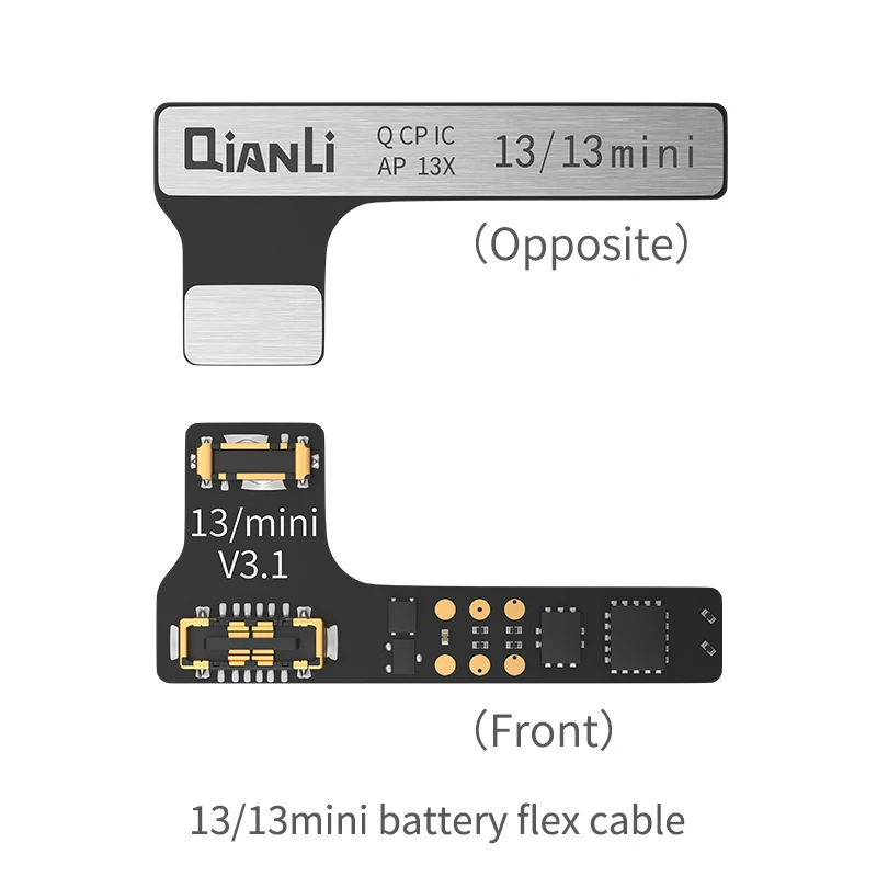 QIANLI Battery Flex Cable 13 Series External Cable For 13 Mini 13 Pro Max apply to iCOPY Plus Apollo One Copy power