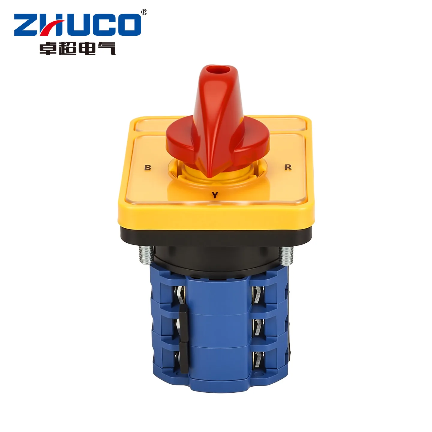 Szw26-20/Lh3.3Hs Is the Same as Lw26/Lw28/Jyw26/Lw38D/Lw39B Off-R-Y-B Panel Four-Position Three-Section Current Conversion Switch Rotary Switch Selector Switch