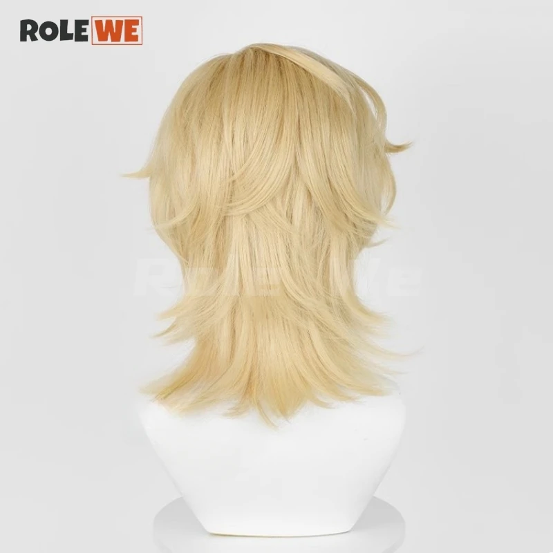 Aventurine Wig Game Cosplay Wig Men Short Hair Aventurine Wig Free Wig Cap