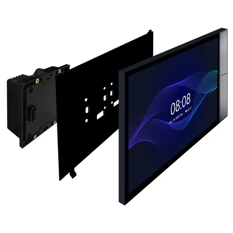 2024 جديد 10.1 "تويا لوحة تحكم المنزل الذكي بوابة زيجبي مع وظيفة مكبر للصوت ومفتاح ذكي