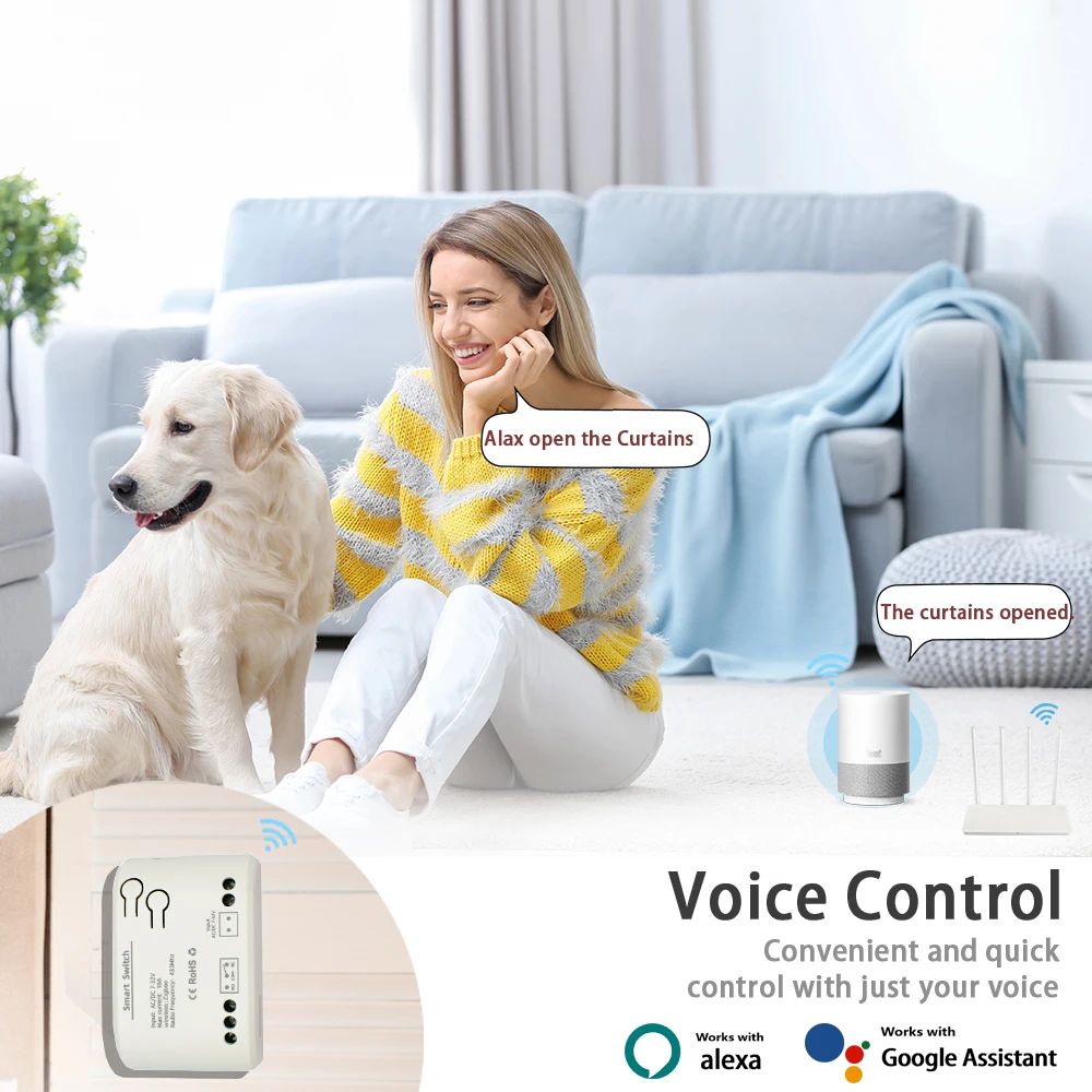 โมดูลรีเลย์บ้านอัจฉริยะ Zigbee สวิตช์อัจฉริยะอเนกประสงค์ 1 ช่อง 7-32V 85-250V AC 220V ควบคุมการเปิด-ปิดผ่านแอพพลิเคชัน