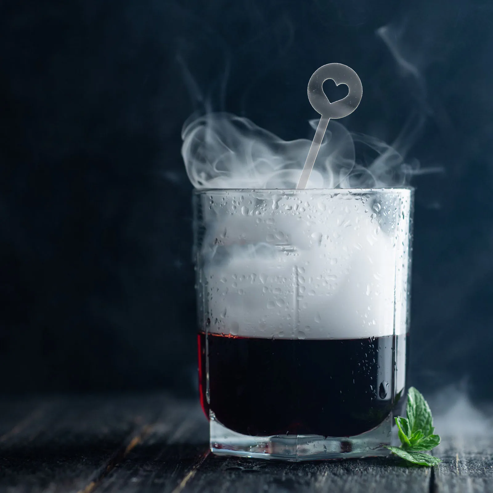 

20Pcs Acrylic Swizzle Sticks Heart Shaped Reusable Drink Stirrers for Cocktail Coffee Tea Juice Milk Formula Bar Accessories