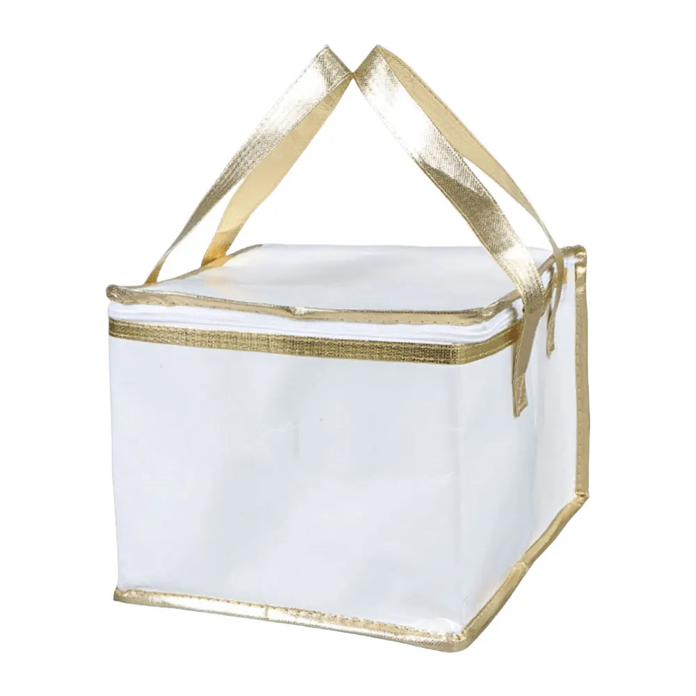 Insulated Food Delivery Bag Cake Carrier Cooler Bag Pizza Warmer Outdoor Picnic Lunch Bag for Hot and Cold Food