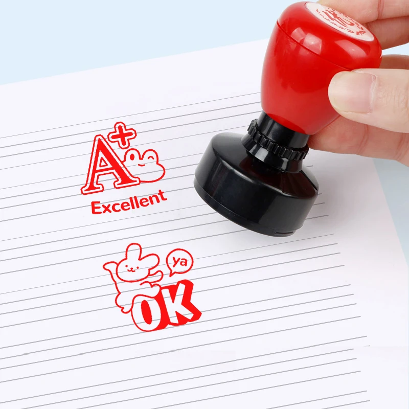 1 قطعة تعليقات المعلم تشجيع جائزة الطوابع الثناء التعبيرات ختم مكتب اللوازم التعليمية الثقافية مكافآت الطلاب TMZ