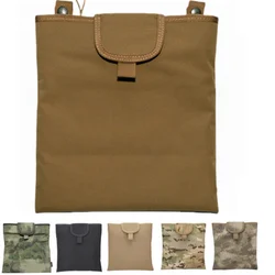 Drop pouch Tactical Sundries Folding Dump Pouch Airsoft Magazine Pouch Bag Multicam Black Drop Pouch
