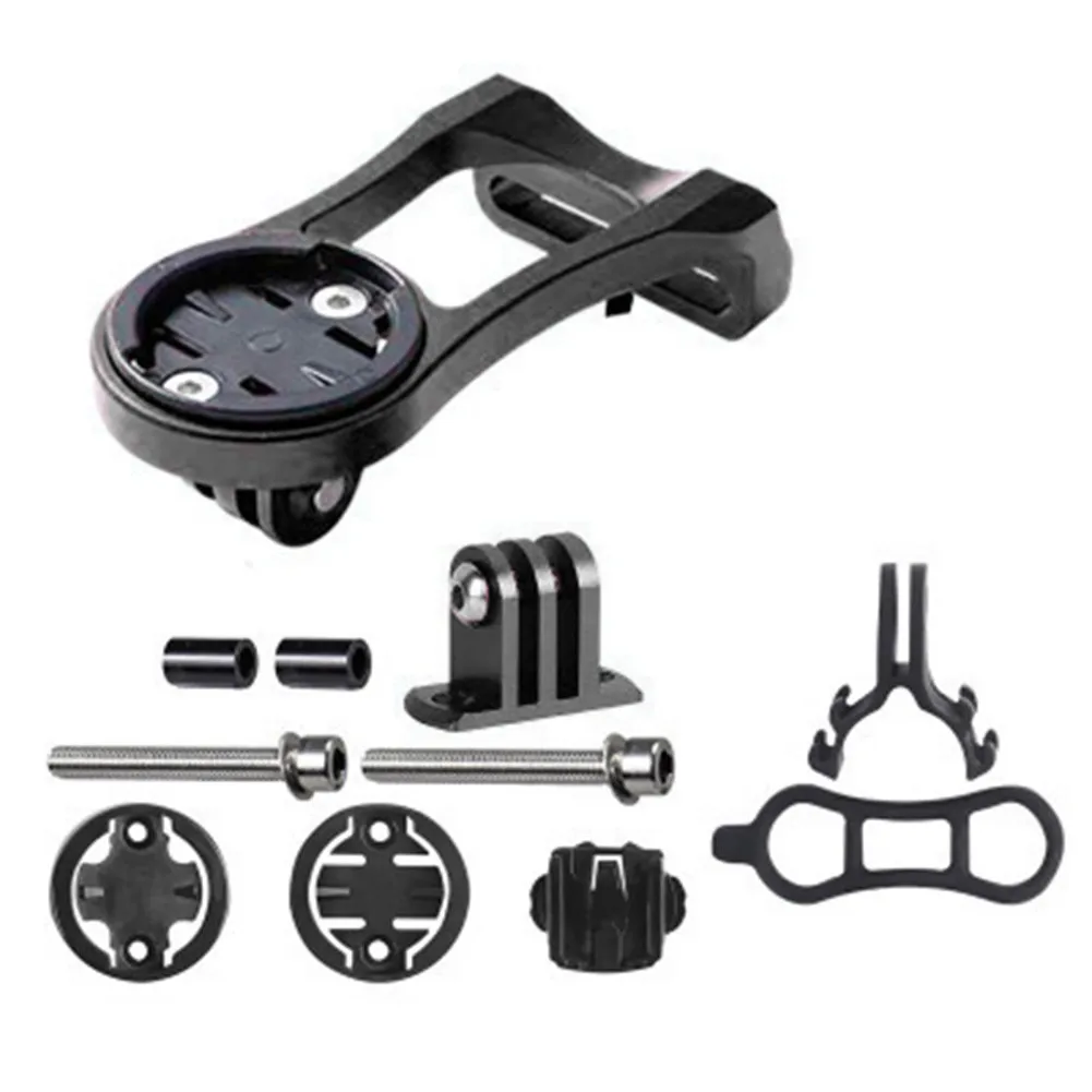 Bracket Front Mount Holder Bicycle Extension Mount Holder Base for GPS and Sports Camera with Light Holder and Strap