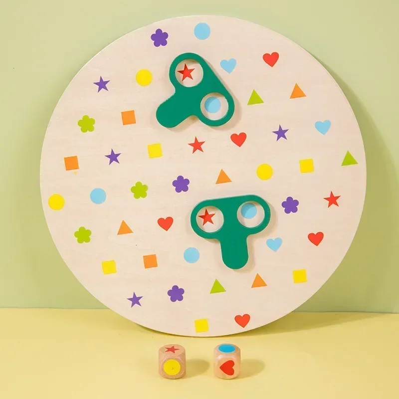 Montessori Bambini Forma Giocattoli coordinati Puzzle Board Colore Pensiero logico Formazione Giochi da tavolo interattivi Regali per bambini