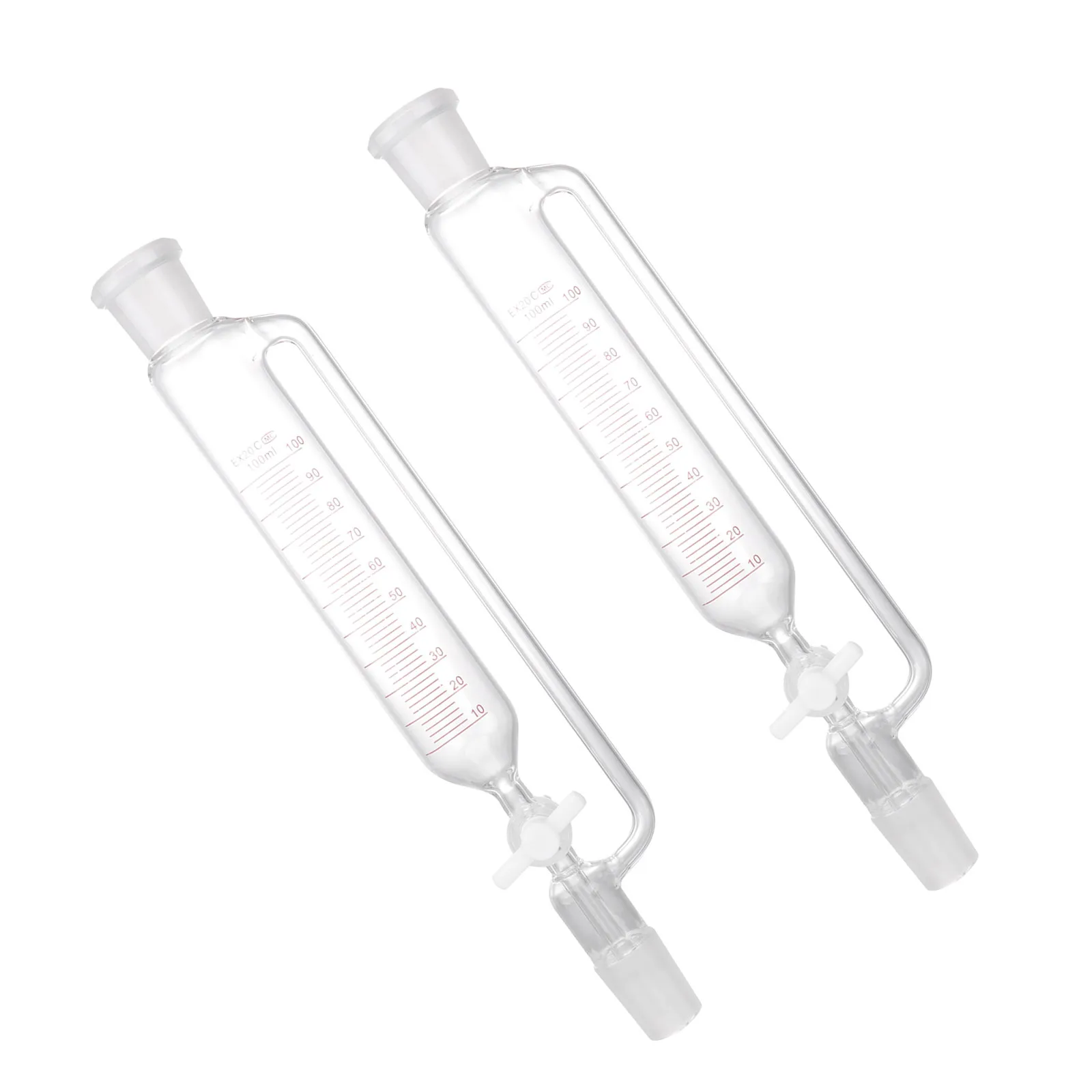 glass-durable-separatory-funnel-cylindrical-laboratory-device-corrosion-resistant-experimental-separation-tool