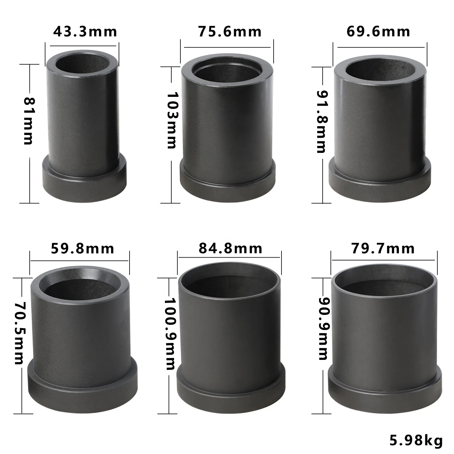 HTL High Carbon Steel Control Arm Bushing Press Installation Tool Kit for E-Class S-Class Car Body Repair