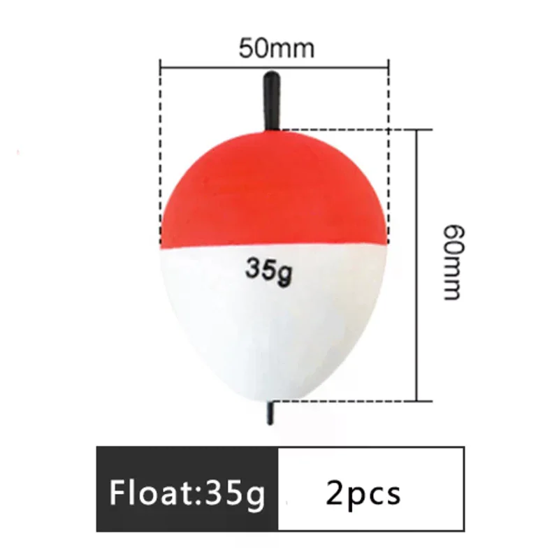 10Pcs EVA Fishing Night Float Light Stick Foam Plastic Bobber Sea Rock Fishing Striking Floats 1/2/3/5/10g
