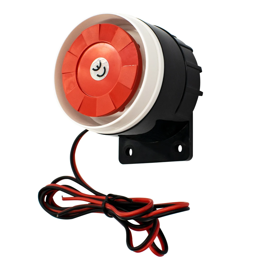 12 فولت الجرس إنذار مكبر الصوت ديسيبل 120db إنذار مضاد للسرقة صفارة الإنذار كهرضغطية مقاوم للماء