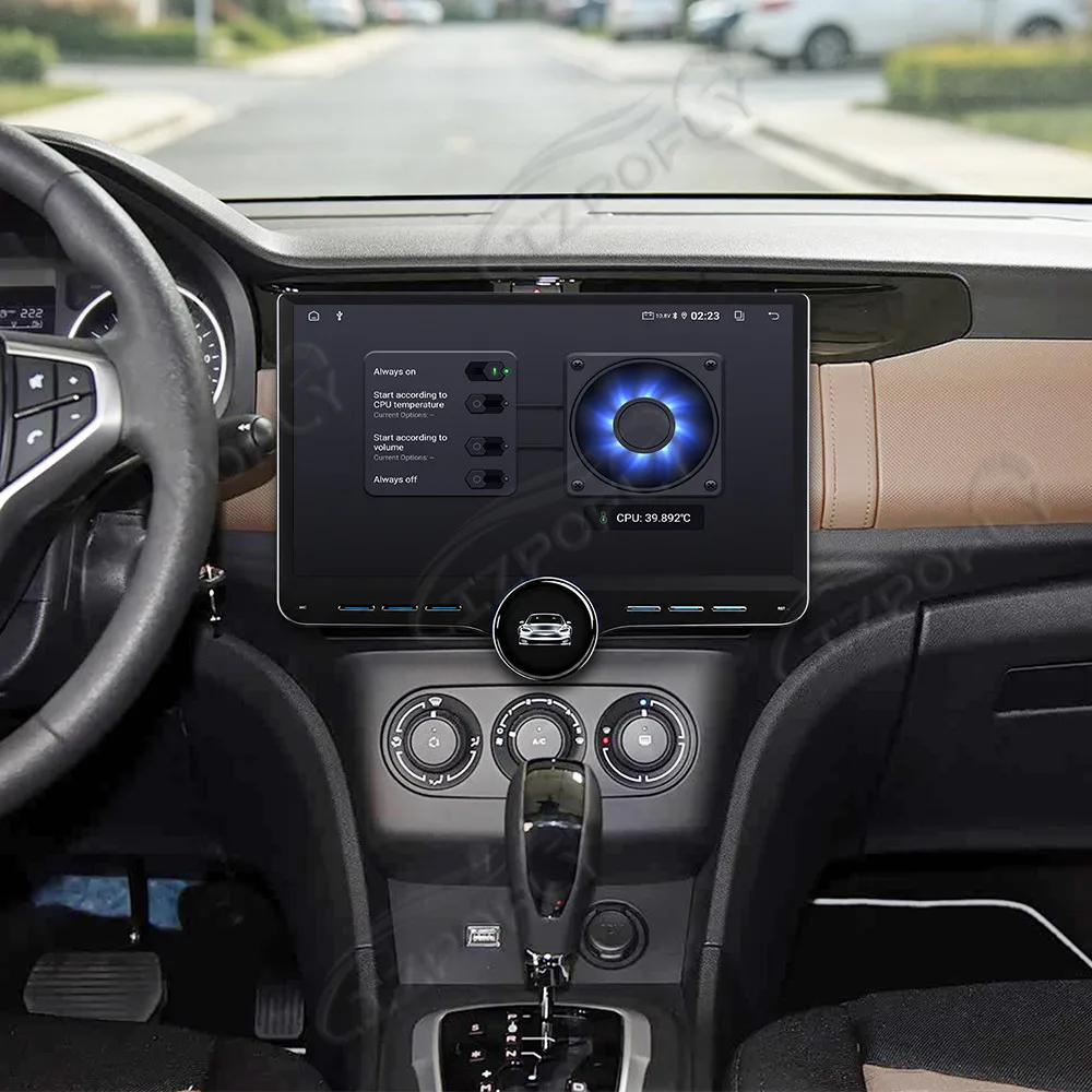 Lizpofly 11.5 inch Android Car Radio For Citroen C4L 2019 CarPlay GPS Navigation Multimedia Video Player Stereo