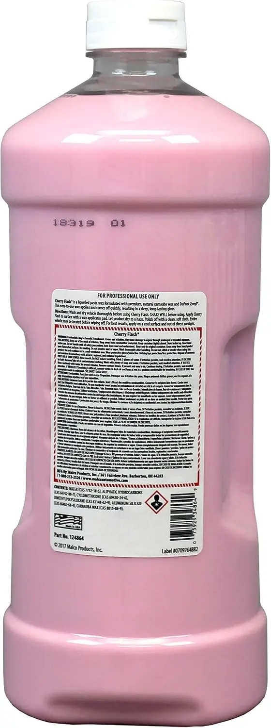 Cherry Flash Liquid Paste Wax – 64oz 2
