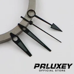 NH34 Black Grey GMT Hands Four Needles Hands Green Luminous Watches Pointer Suitable NH35 NH34A 4R34 Movement
