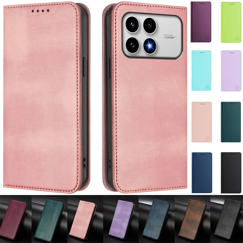 

Capa PocoF8Pro Magnetic Case for Xiaomi Poco F8 Pro Capa Leather Flip Stand Wallet Case for Xiaomi Poco F8 Pro Phone Back Cover