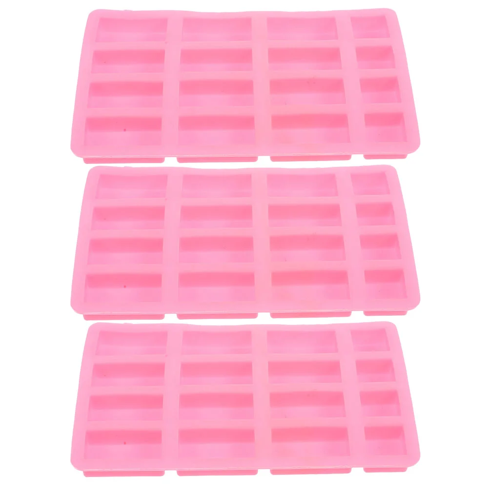 3 Pcs Suite Mold Miniature Kits Fake Bricks Silica Gel Tiny Roof Tiles Silicone