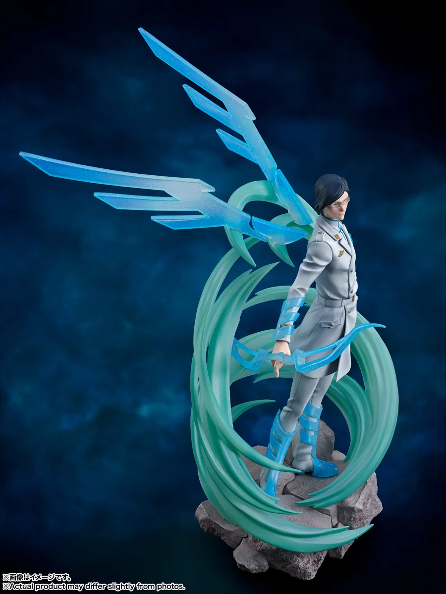 En Stock, modelo Original genuino BANDAI FiguartsZERO Bleach Uryu Ishida, figura de acción de la guerra de sangre de mil años, figura de juguete de Anime