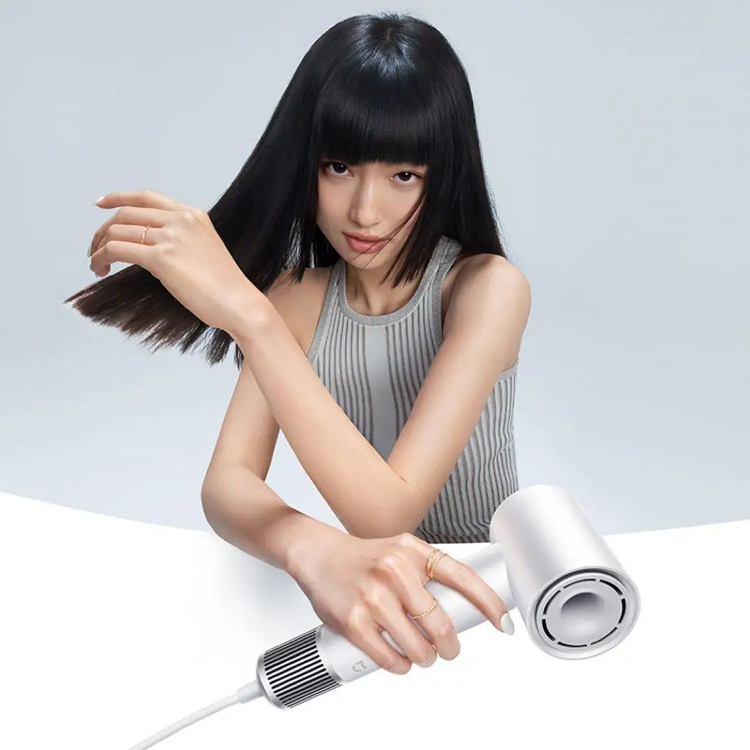 XIAOMI Mijia pengering rambut H501, pengering rambut Anion kecepatan tinggi, pengering rambut cerdas, kontrol temperatur cepat kering, pengering rambut ionik negatif