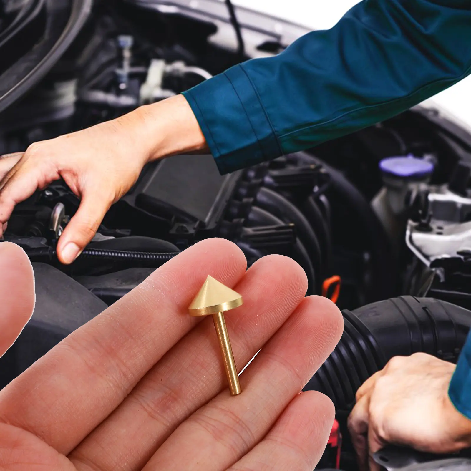 

1Set Heater Control Valve Repair Kit Iron Material Precision Fit for Car Heater System Maintenance Automotive Engine Parts