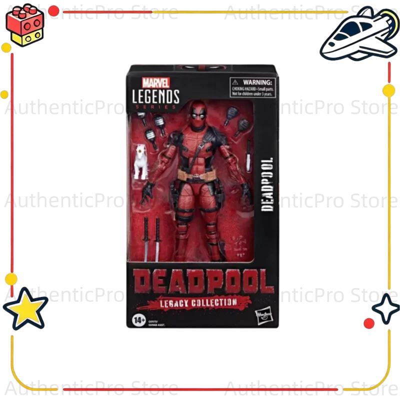 【in-stock】genuine-hasbro-marvel-legends-legacy-collection-deadpool-collectible-action-figure-toy-for-fan-display-gift-collection