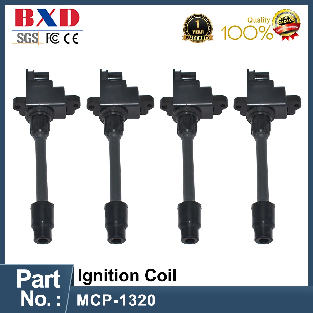 

1/4PCS MCP-1320 MCP1320 Ignition Coil For INFINITI Q45 4.1 VH41DE 1993-1996 Car Parts Auto Accessories