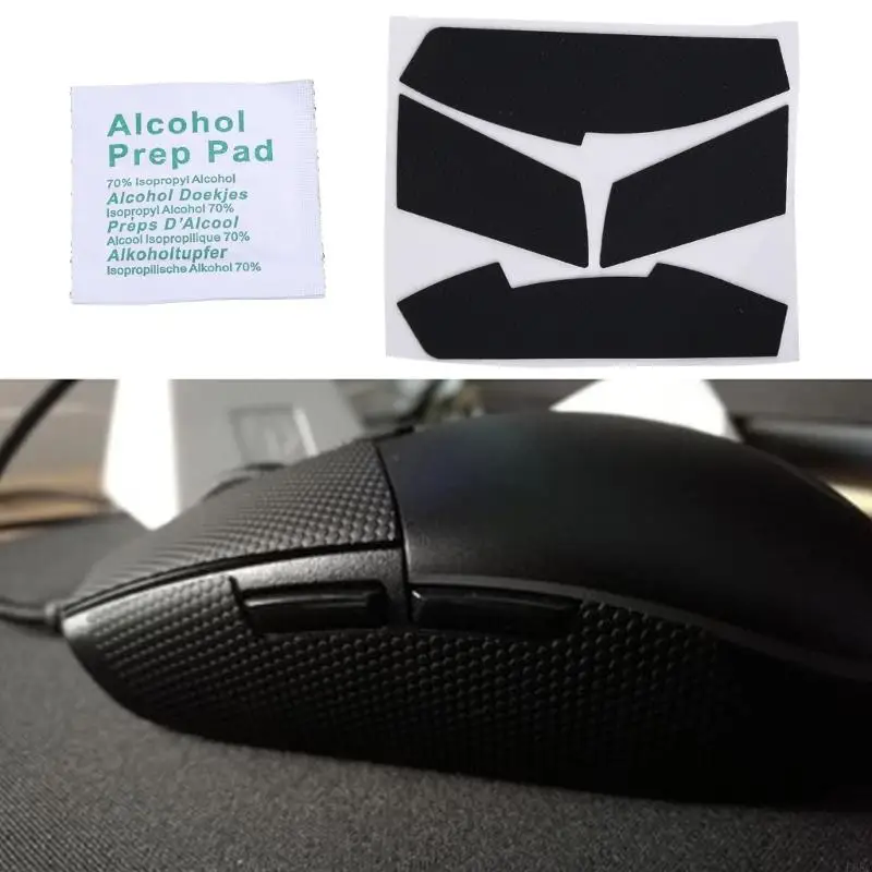 F68C الماوس الماوس الماوس الماوس مضاد للانزلاق ملصقات الجانب الماوس لماوس G102