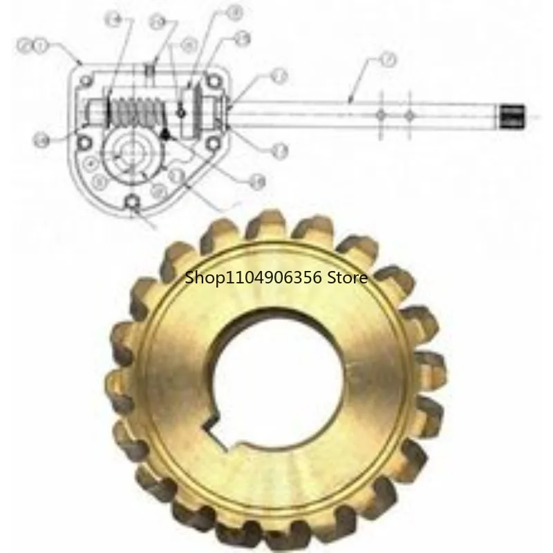 

917-04861 Червячная передача снегоочистителя, совместимая с Craftsman Cub Cadet717-0528 717-04449