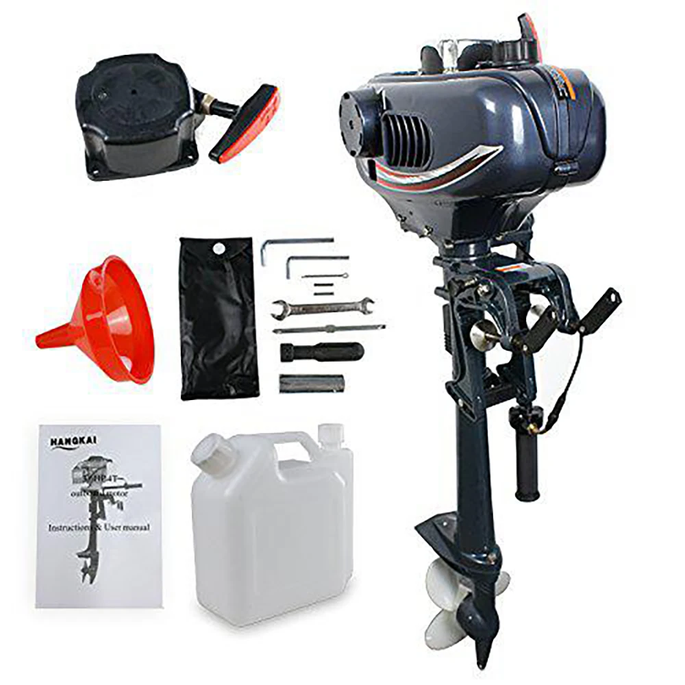 Facotry Selling Quality Hangkai 2-stroke 3.5HP boat engine outboard boat motors water cooled engine