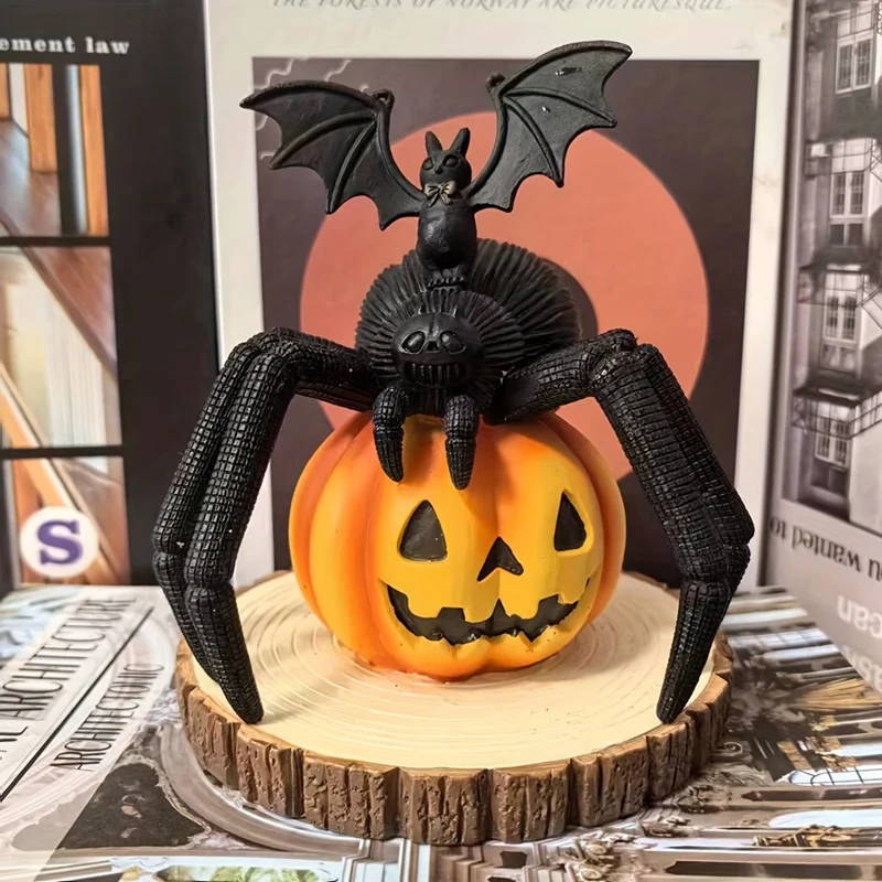 Halloween Spider Pumpkins Decorations For Fall Halloween Home Decor Tabletop Partydecor And Holiday Decorations