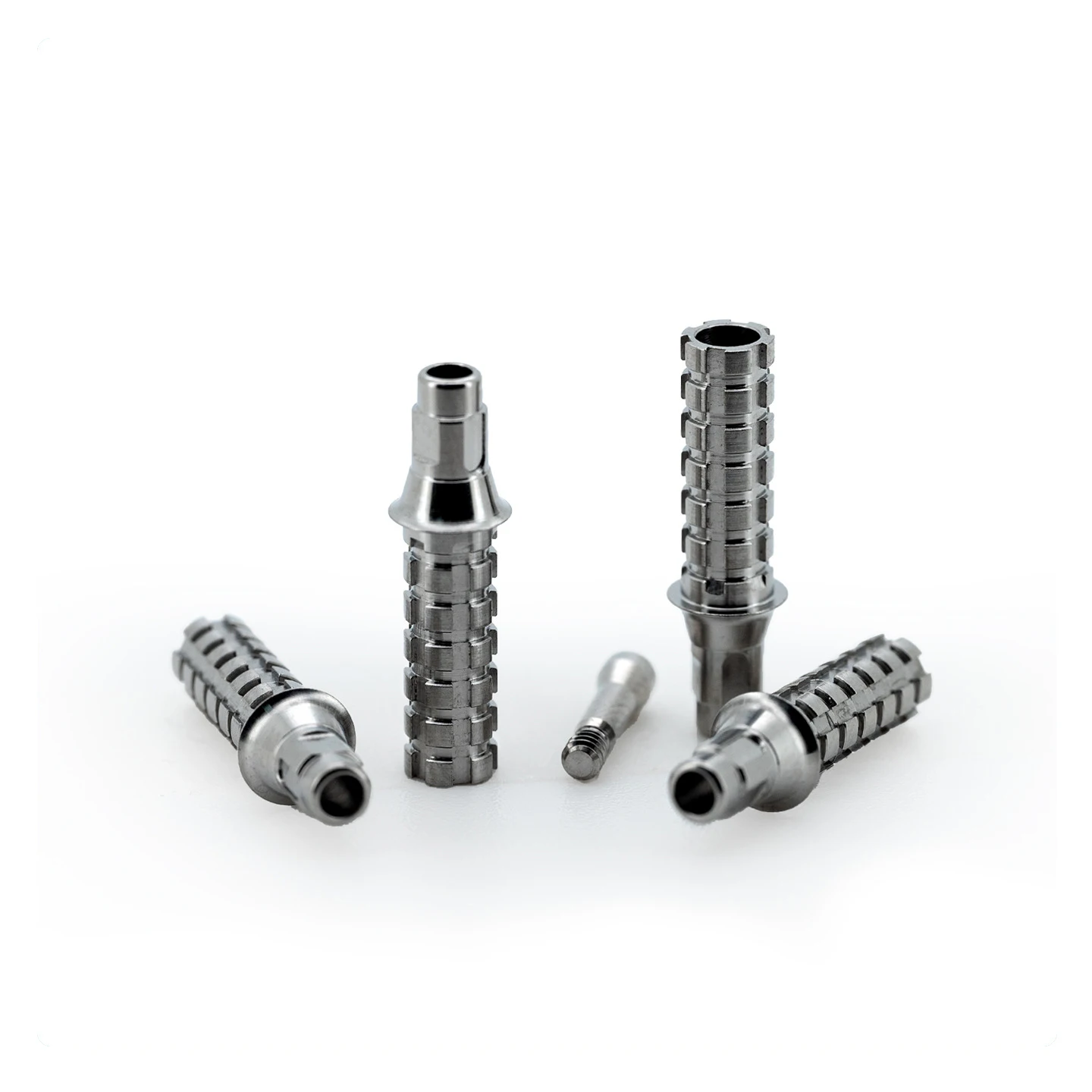 Straumann Compatible Temporary Abutment 10PCS Prosthetic Lab Component Screw Retained Titanium High Precision Factory Direct
