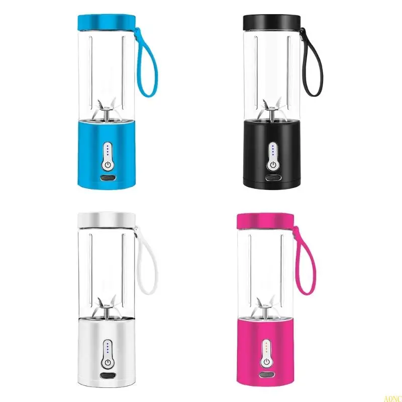 A0NC خلاط صغير خلاط محمول صغير للعصائر الفاكهة المضادة للماء الخلاط المليء بالمطبخ للمنزل المطبخ