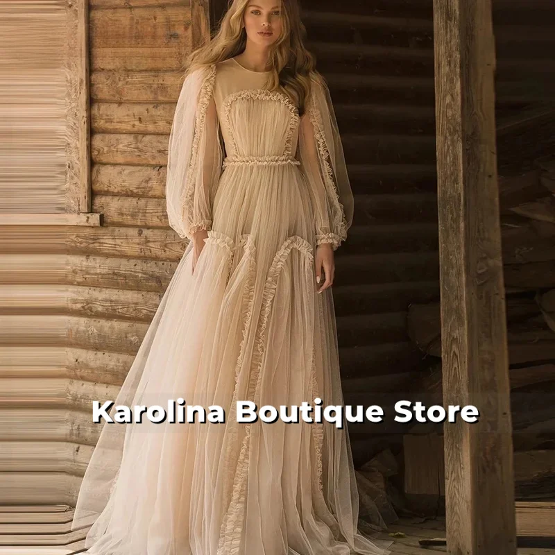 Champagne Tulle Pro… - image