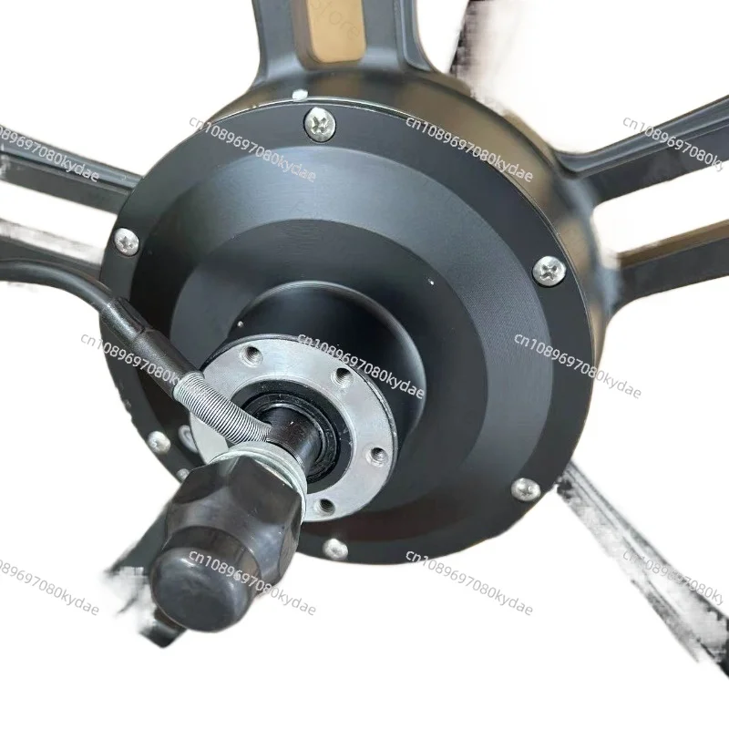 48V 750W 20 Inch Hub Motor for Electric Snow Bike, Hall Sensor Signal Integrated Wheel for Super73