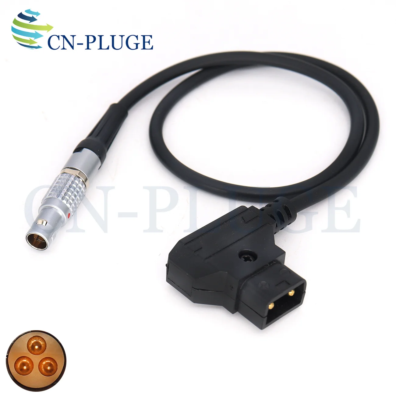 DTAP to 0B 3Pin For Teradek RT MDR.S Receiver Power Cord,