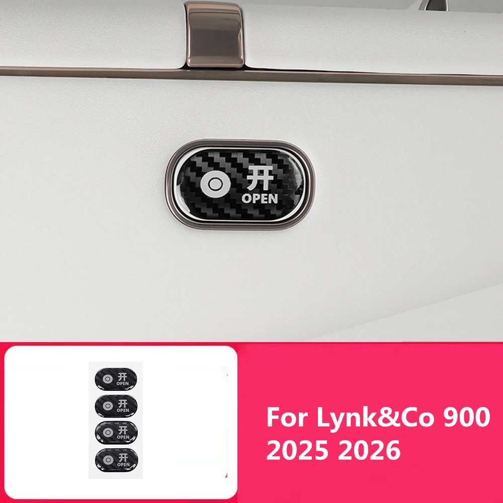 

For Lynk&Co 900 2025 2026 Dropping Glue Door Button Stickers Small Table Board Button Protection Interior Accessories Supplies