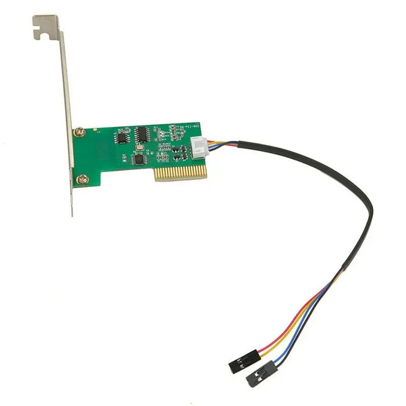 ABKN PCI Desktop PC Remote Controller Wireless Mini Remote Switch 20m Range Turn On/Off Computer, Restart Function