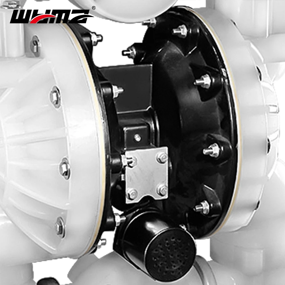 pp مضخة الحجاب الحاجز البلاستيكية الهوائية 1 "مقاومة للتآكل لهندسة المواد الكيميائية مضخة الحجاب الحاجز البلاستيكية الهوائية