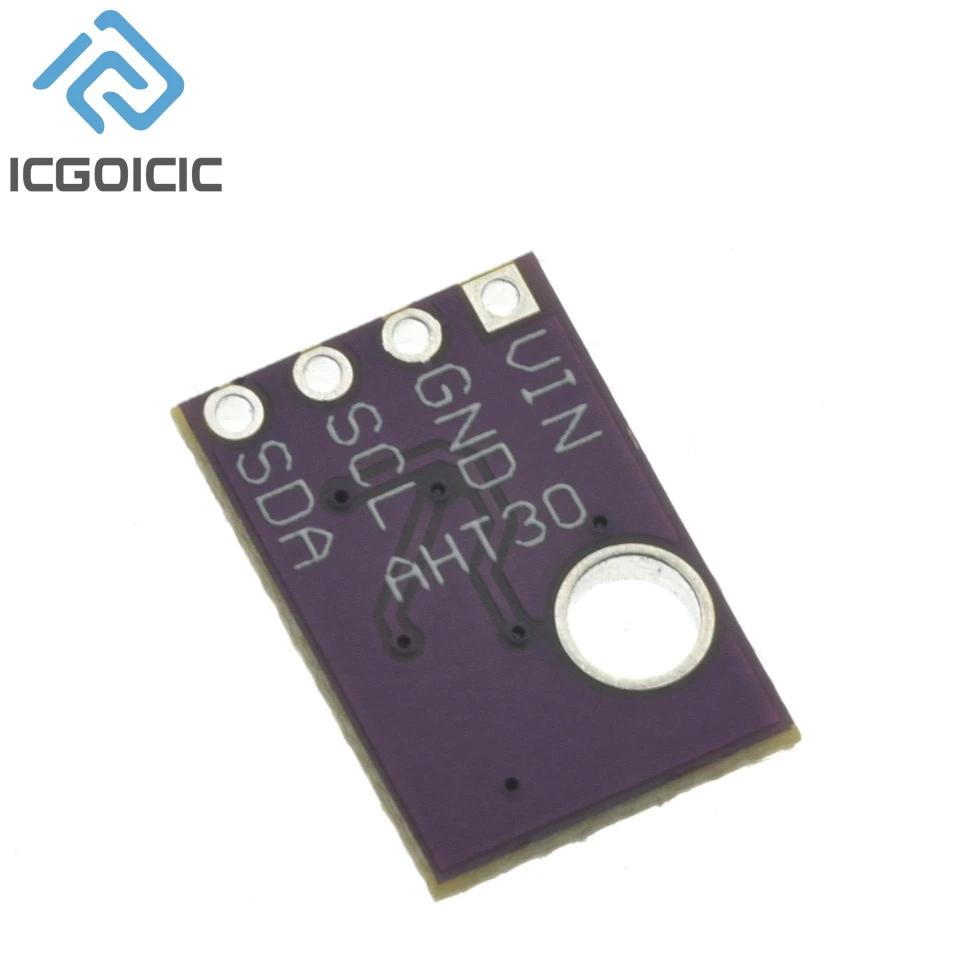 AHT30 Temperature Humidity Sensor Module I2C Digital Output High Precision Wide Voltage for Arduino Raspberry Pi DIY