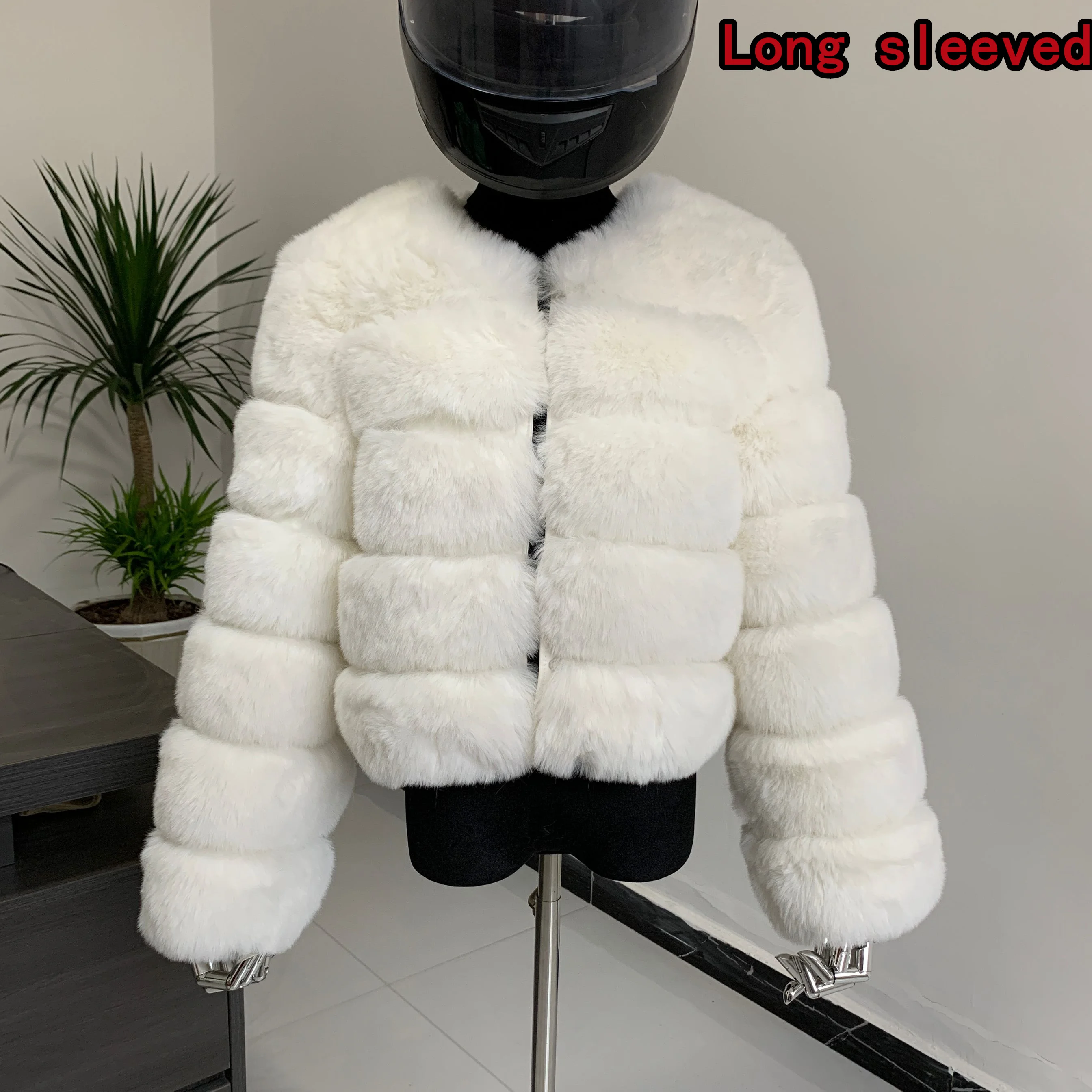 Imagem -06 - Cabolsa de Inverno para Cabolsa de Pele do Falso Mulheres Novas Outerwear Pele de Raposa Cabolsa Curto Falso Cabolsa de Pele Peludo Macio Jaqueta de Pele de Luxo Mulher Falso